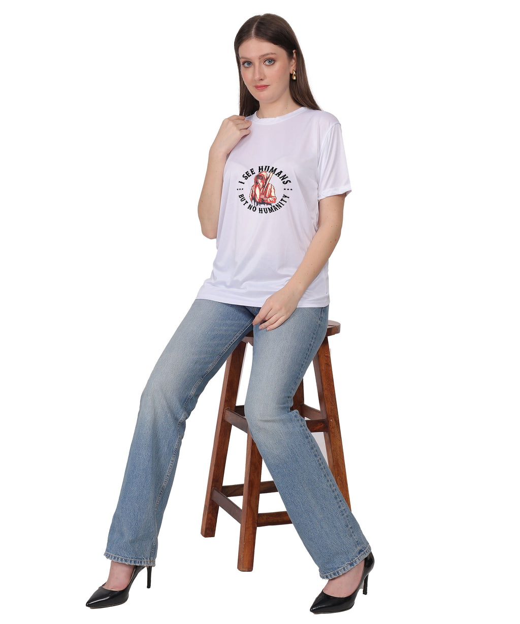 Generic Military Quote Graphic T-Shirt, Black Cotton, Short Sleeve, Crew Neck, Regular Fit